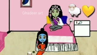 البنات بالعيد/Ghadeer Art 