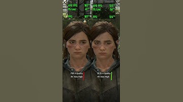 The Last of Us Part 2 FSR 4 vs DLSS 4 #thelastofuspart2remastered #fsr4 #dlss4