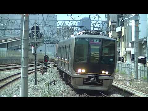 JR西日本 321系(D25編成) H普通 四条畷行き  放出(1番のりば)到着