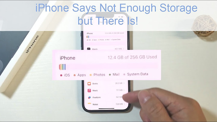 Lỗi iphone backup failed do not have enough space năm 2024