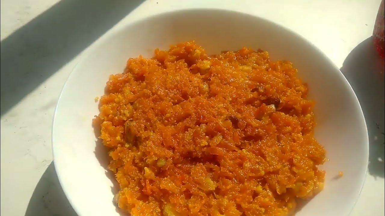 Gajar ka halwa recipe Marathi Foodies by Vidya Quick and Tasty
