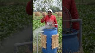 LOW-COST ECO-FRIENDLY COOLING HACK! 🌍🛠️  #junk #shortvideos #automobile