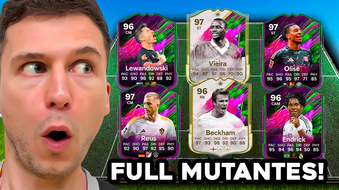 WL COM UM TIME FULL MUTANTES NO EA FC 25 🔥  ULTIMATE TEAM BRASIL