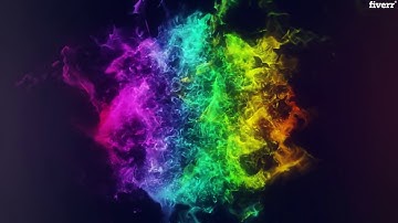 Create colorful smoke animation video intro in 12 hours - Best Logo Animation service