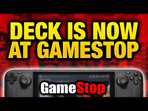 Steam Deck is now being sold at GAMESTOP!