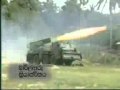 Multi barrel rocket launcher attack by sri lanka army