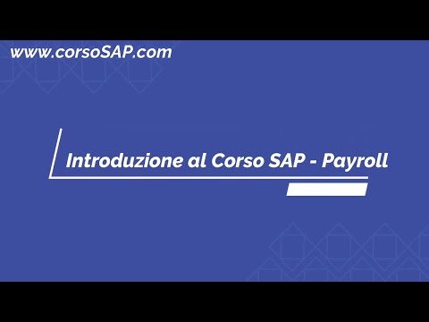 Introduzione al corso