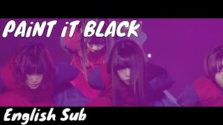 [subbed] BiSH - PAiNT it BLACK LIVE English + Romaji Subtitles HD [TO THE END LIVE] Resimi