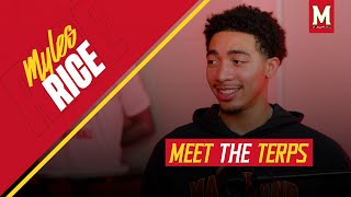 Maryland Men's Basketball | Meet the Terps | Myles Rice