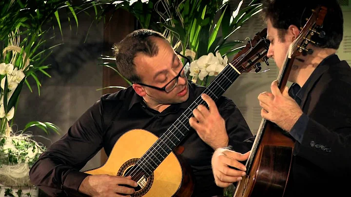 Montenegrin Guitar Duo plays Adagio op. 44c by Ger...