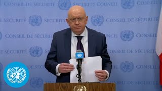 Russia on Draft Resolution to Ban Nuclear Weapons in Outer Space | Security Council | United Nations