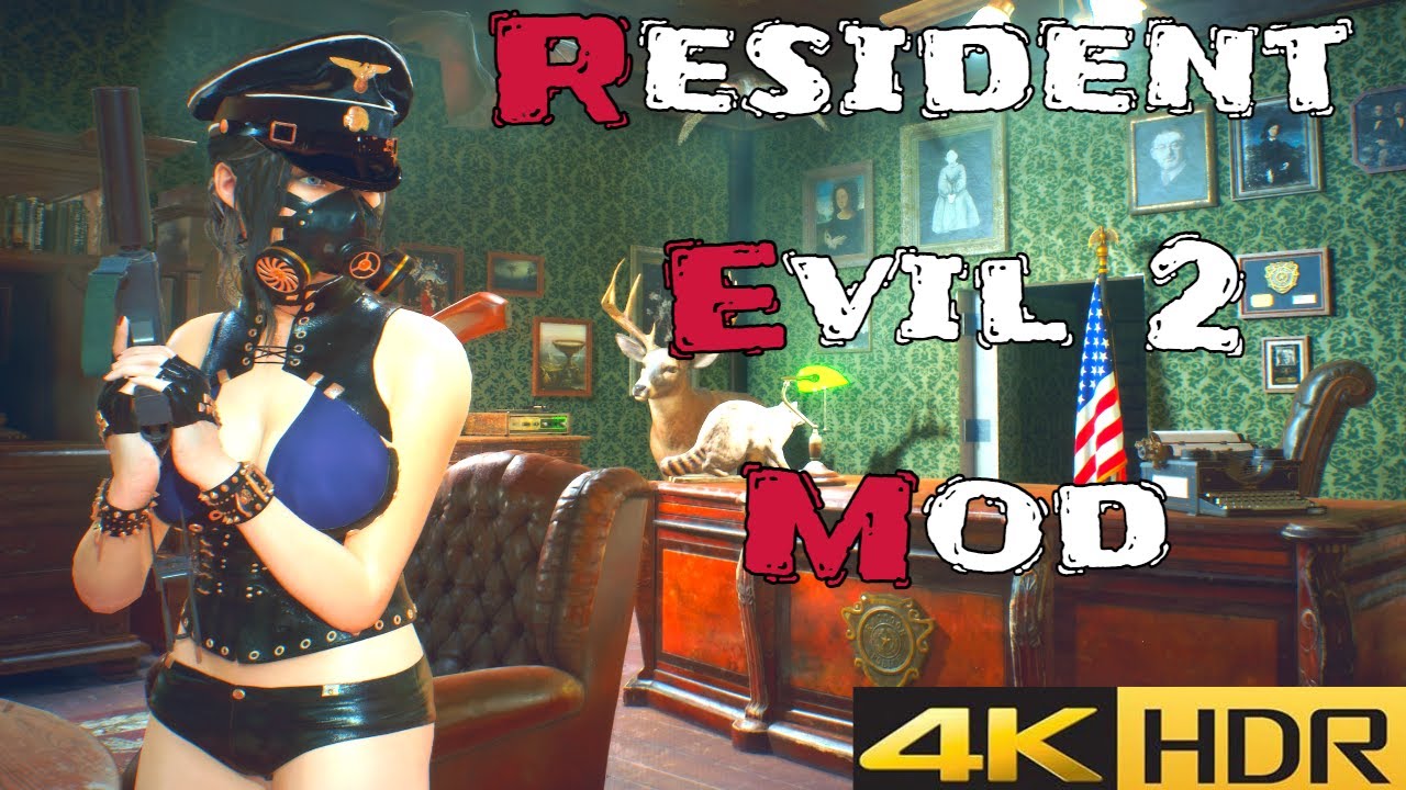 Resident Evil 2 - Mask Mod - YouTube