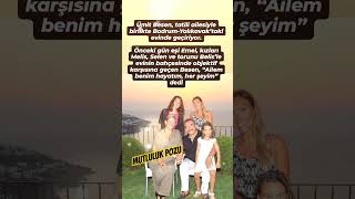 Ümit Besen, Tatili Ailesiyle Birlikte Bodrum - Yalıkavak’taki Evinde Geçirdi