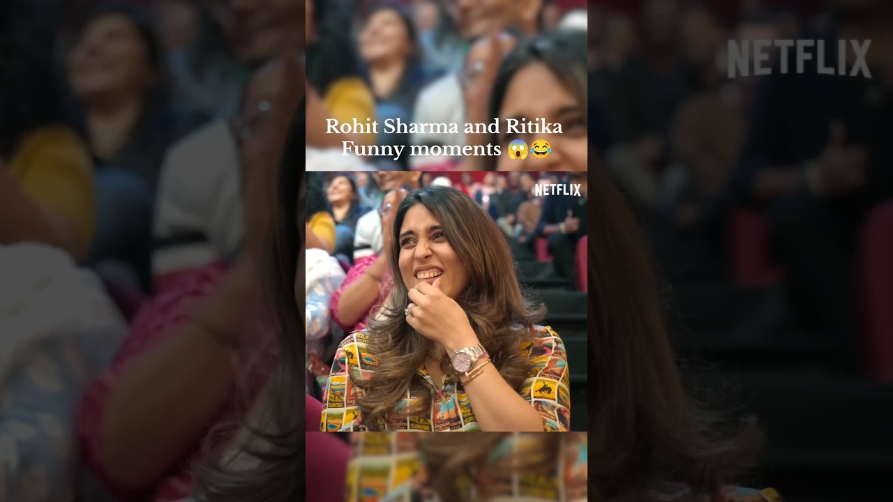 Rohit Sharma and Ritika Sharma Shreyas Iyer Kapil Sharma show funny moments 😱😂