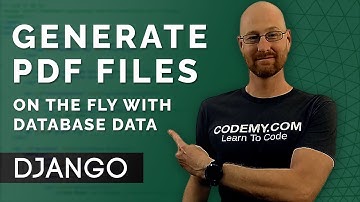 How To Generate PDF Files Dynamically With Django - Django Wednesdays #17