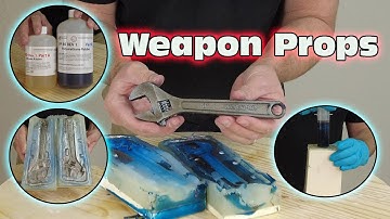 Casting Rubber Weapon Props With FP-90