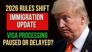 📢 2026 Immigration Rules Just Shifted and Visa Processing Is About to Get Rougher
