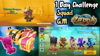 Zooba Nico Dragon Skin Win Rewards 1 Day Challenge Squad Gameplay