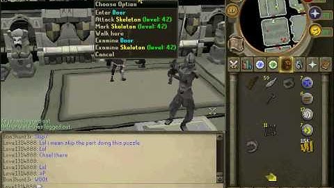 Fully opened map in F2p Dungeoneering