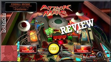 Attack from Mars - Pinball Arcade - on the PS3 !! with Commentary