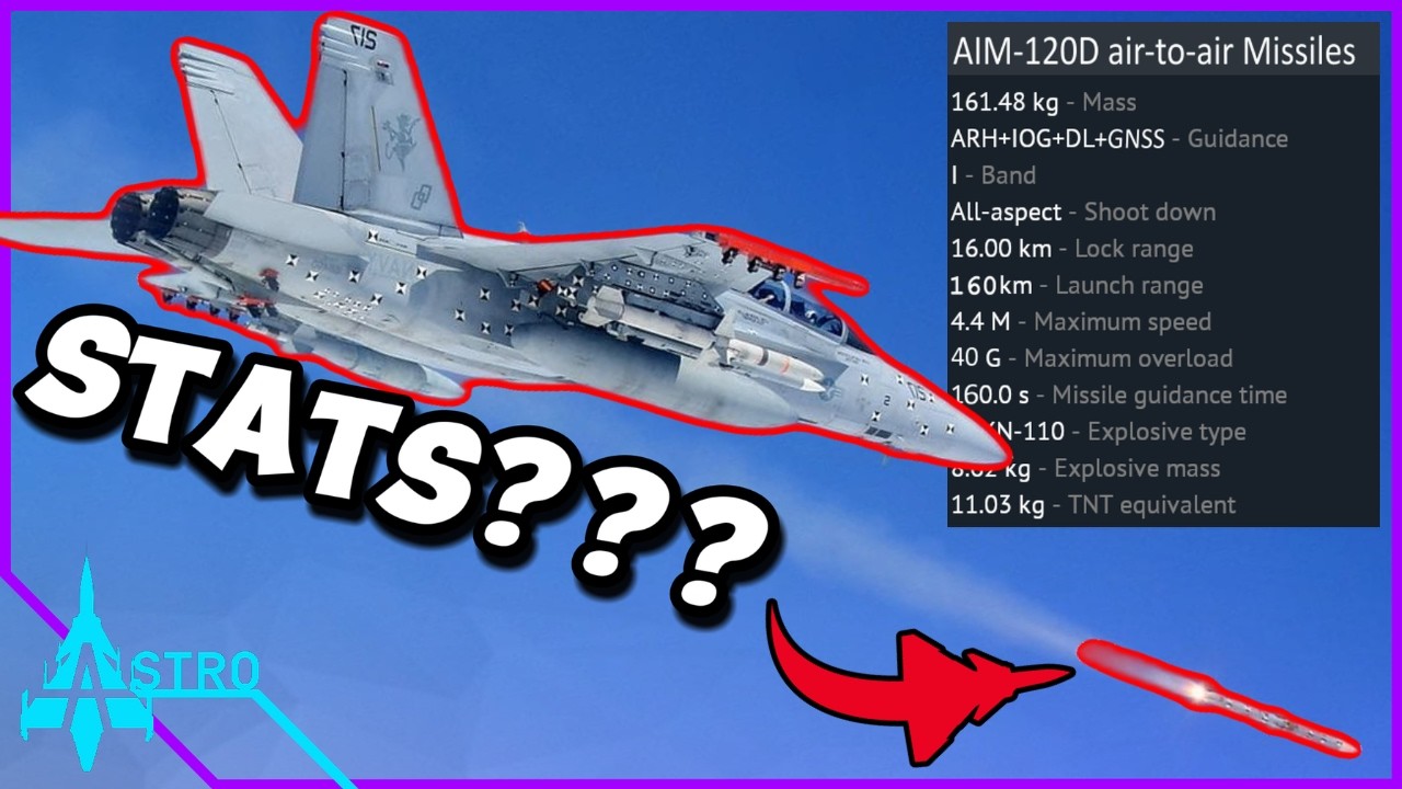 Предположения и моделирование того, как может выглядеть Aim-120D в War Thunder!!!
