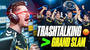 Trashtalking my way to a Grand Slam