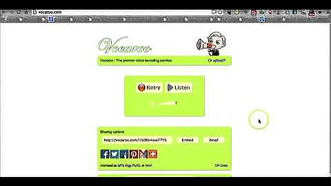 How to Use Vocaroo to Make Voice Recordings