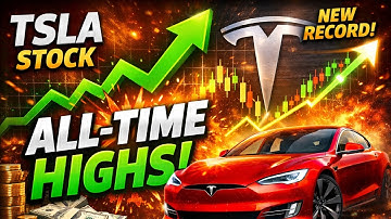 $TSLA Stock New All Time Highs | Tesla Stock Analysis | #tsla