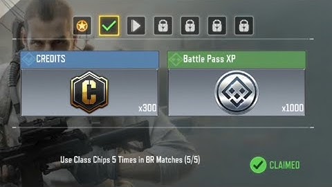 Use Class Chips 5 Times In BR Matches (0/5) | How To Use Class Chips 5 Times In BR Matches | CoDM