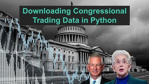 Using the Quiver Quantitative API to get Congressional Trading Data in Python.