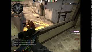 [CS:GO] Jumping collateral kill /w AWP