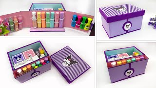 Amazing ideas from cardboard // How to make an organizer // Convenient placement of markers