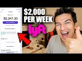 How To Make $2,000 PER WEEK As A Lyft Driver in 2024