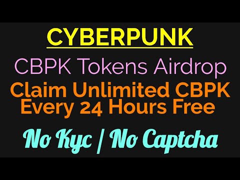 1$ to 3$ Daily Free | New CBPK Mining Tokens Airdrop | How To Join u0026 Fully Details CBPK.