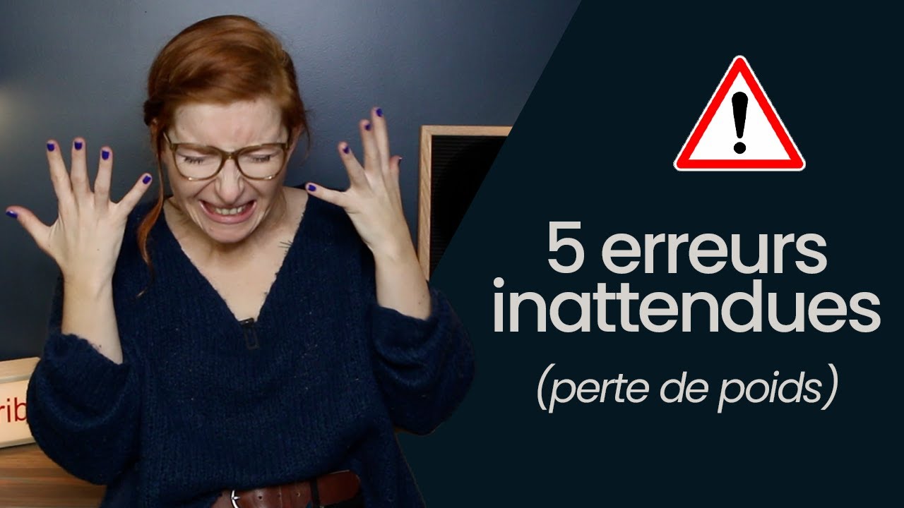 5 CROYANCES qui t'empêchent de MAIGRIR (erreurs à éviter)