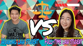 time Law Student Vs Working Law Student vlog6
