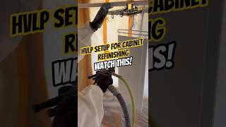 HVLP 2 Quart Pressure Pot System in Action (Apollo Precision-6 Pro HVLP Turbine Sprayer)