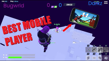 1v1ing the BEST *MOBILE* PLAYER in 1v1.LOL