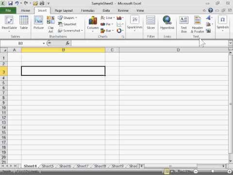 Insert a Symbol, Fraction, or Special Character - Excel 2010