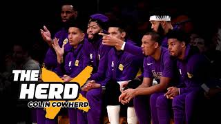 Colin Cowherd - LeBron is GOAT if he Wins Title With Dysfunctional Reality Show Lakers