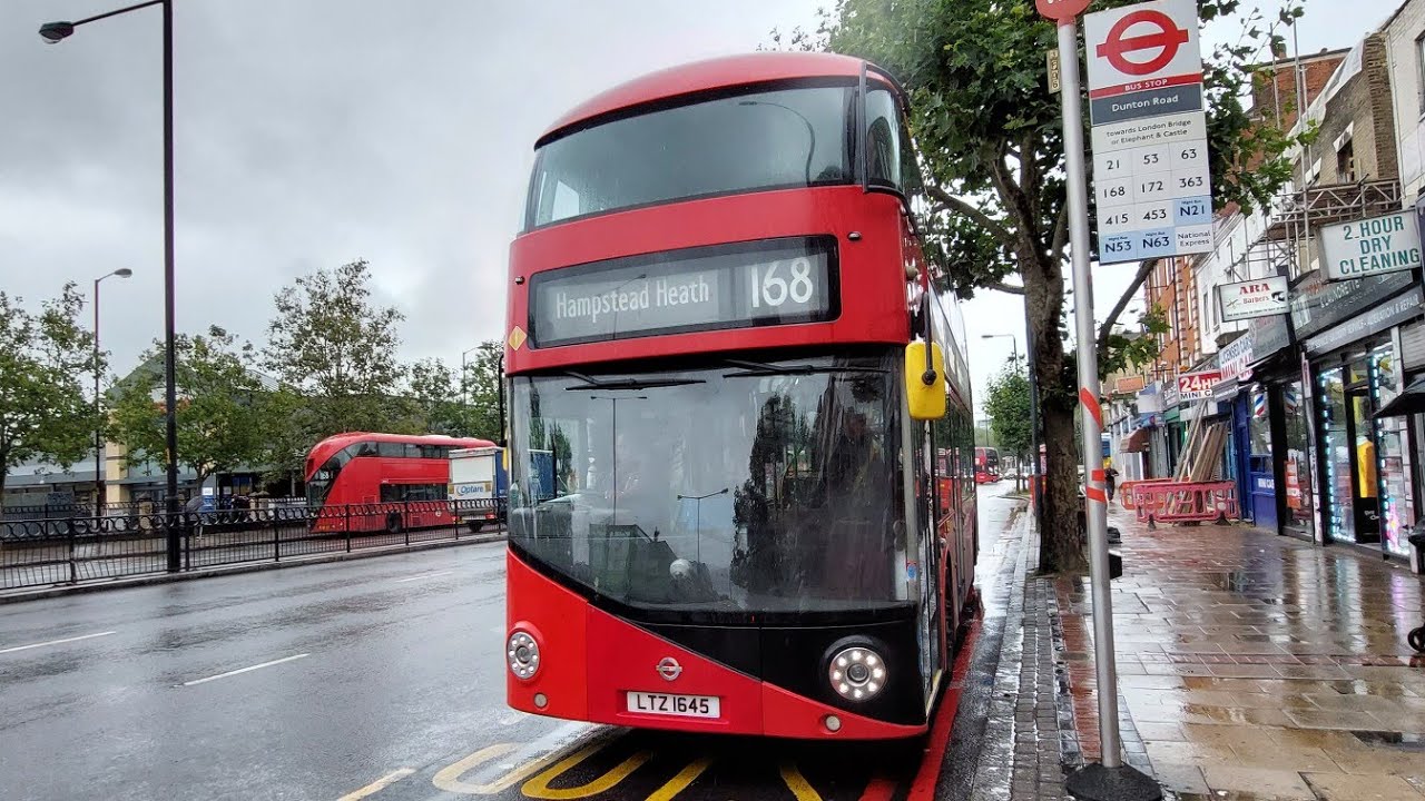 FRV - Metroline Travel LTZ 1645 LT645 - 168 Old Kent Road, Tesco - Hampstead Heath (Being Cut)