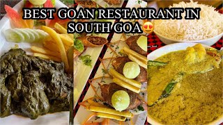 Best GOAN Restaurant in South GOA! | Alua Verna | GOA food vlog | Goan Restaurant