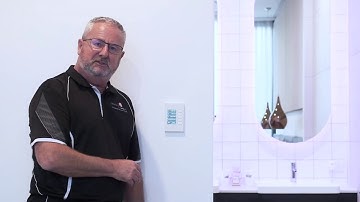 C-Bus Home Automation, eDLT Bathroom - PDL Showroom