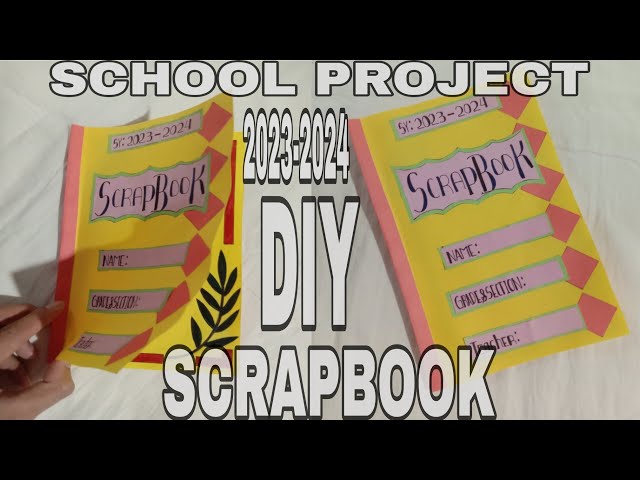 For Beginners: How to Make A Scrapbook