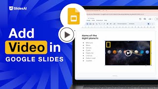 Embed Video in Google Slides (YouTube or Drive!) [EASY Tutorial]