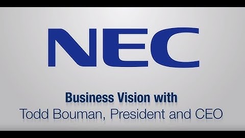 NEC Display CEO Shares Vision for Digital Signage Industry