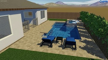 Winterich Backyard Project- Thunderbird Pools and Spas- ThunderScapes