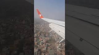 Kathmandu airport ma land hunu vanada agadi