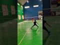 Under 9 Badminton player Badminton Training #shorta #badminton #trending