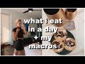 what I eat in a day + how I count my macros! | Keaton Milburn